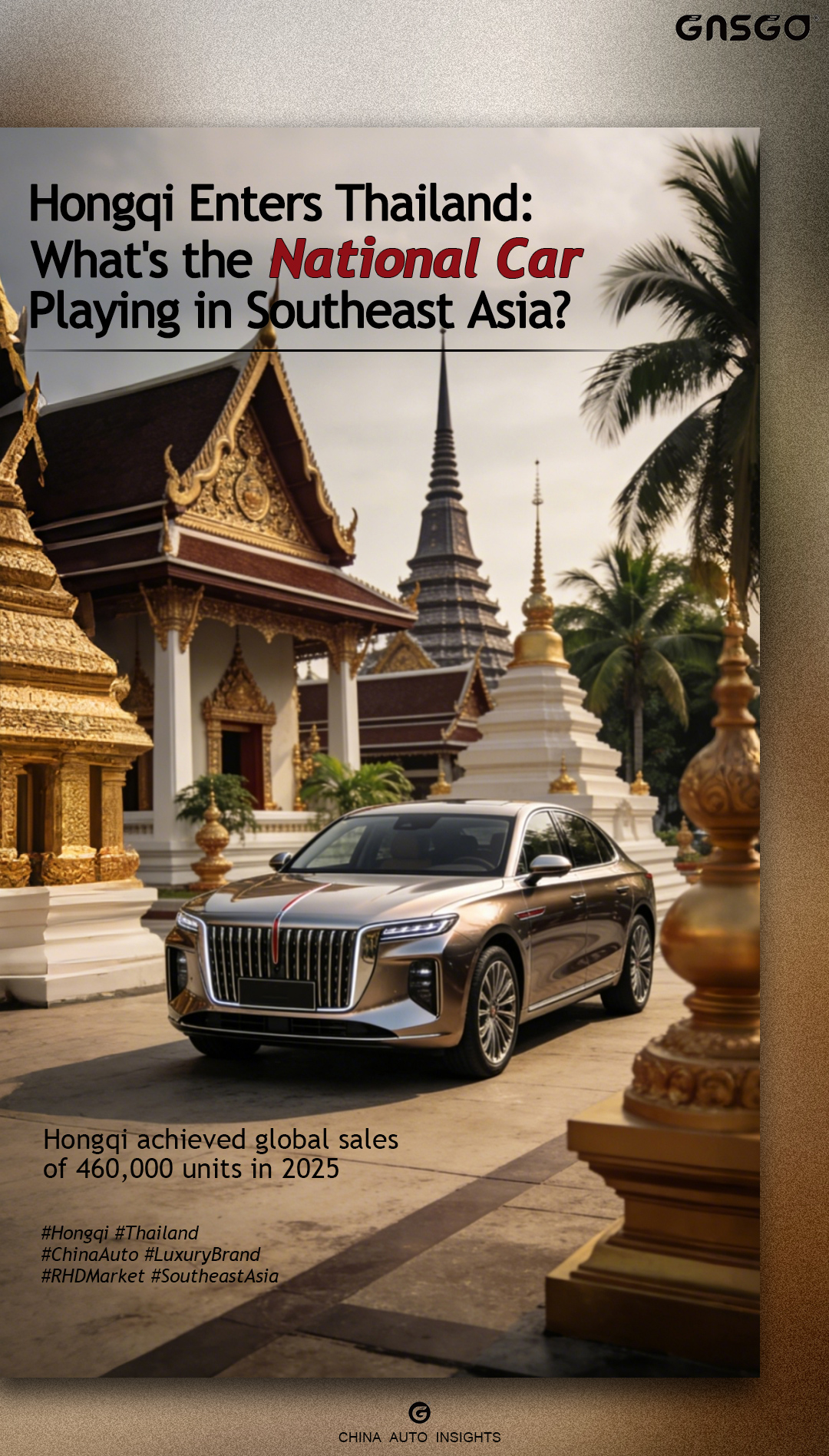 Hongqi Enters Thailand: What's the "National Car" Playing...