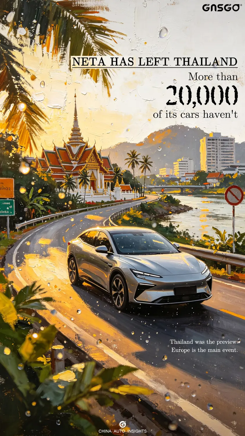 Neta Has Left Thailand. More Than 20,000 of Its Cars Haven't