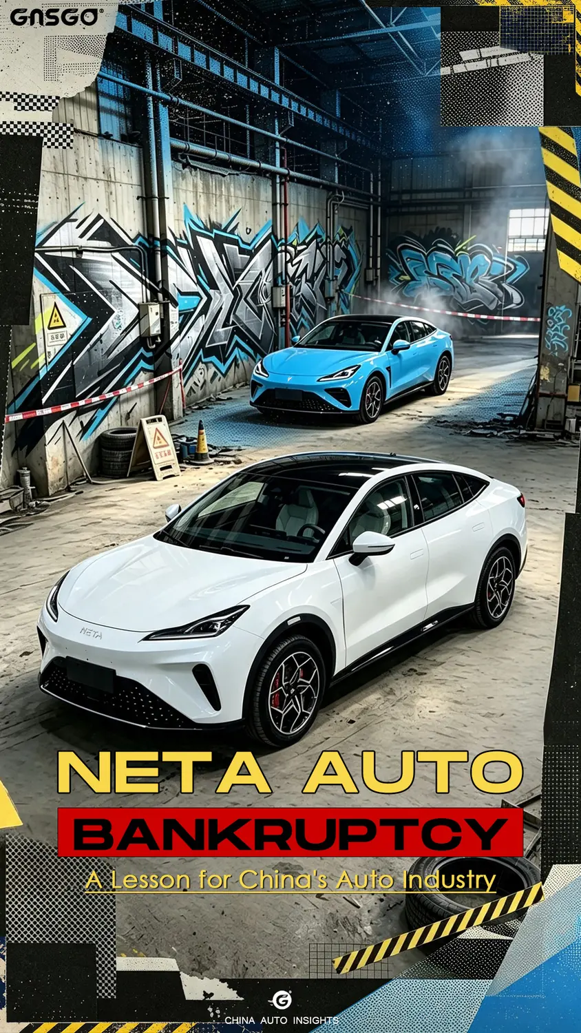Neta Auto Bankruptcy: A Lesson for China's Auto Industry
