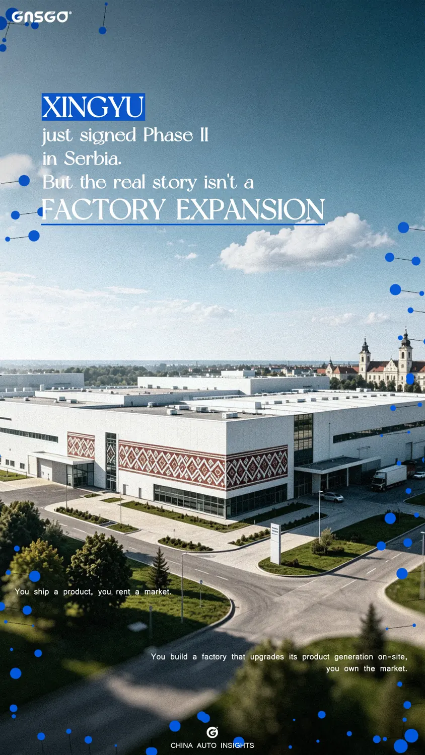Xingyu Just Signed Phase II in Serbia