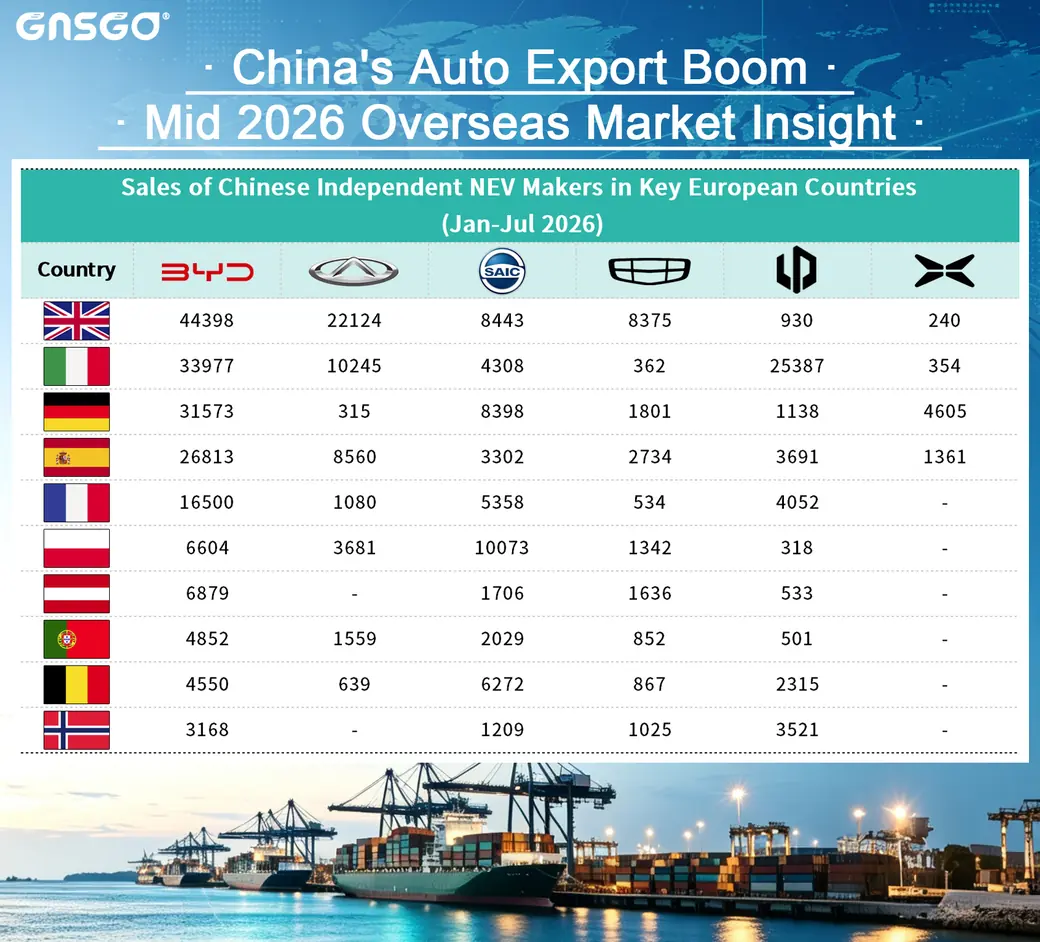China's Auto Export Boom — Mid 2026 Overseas Market Insight (3)